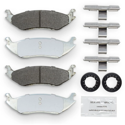 NRS BRAKE - NS967 - Premium Galvanized Disc Brake Pad Set pa1