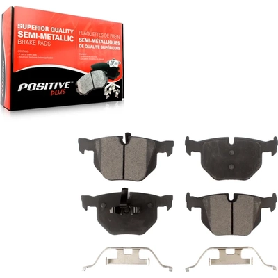 Rear Semi Metallic Pads by POSITIVE PLUS - PPF-D1170 pa5