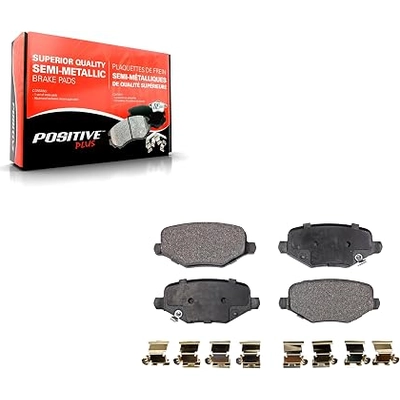 Rear Semi Metallic Pads by POSITIVE PLUS - PPF-D1719 pa4