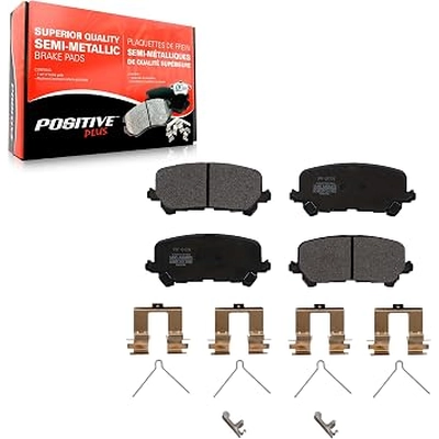 Rear Semi Metallic Pads by POSITIVE PLUS - PPF-D1724 pa4