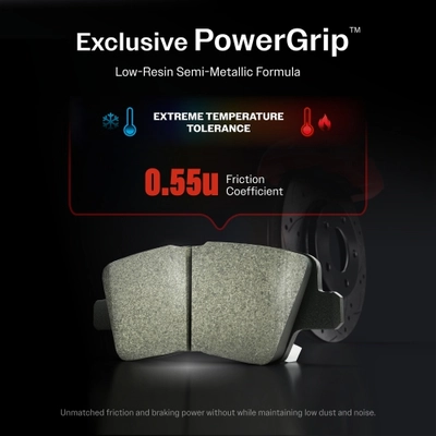 Rear Semi Metallic Pads by POSITIVE PLUS - PPF-D1872 pa2