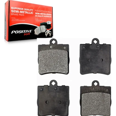Rear Semi Metallic Pads by POSITIVE PLUS - PPF-D779 pa4