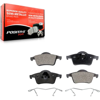 Rear Semi Metallic Pads by POSITIVE PLUS - PPF-D795 pa4