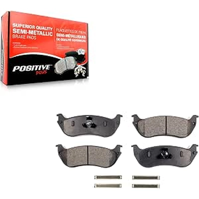 Rear Semi Metallic Pads by POSITIVE PLUS - PPF-D881 pa4