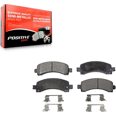 Rear Semi Metallic Pads by POSITIVE PLUS - PPF-D974 pa3