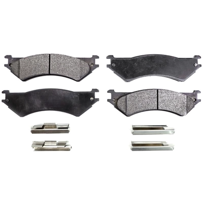 Rear Semi Metallic Pads by POSITIVE PLUS - PPF-D802 pa1