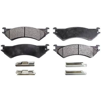 Rear Semi Metallic Pads by POSITIVE PLUS - PPF-D802 pa3