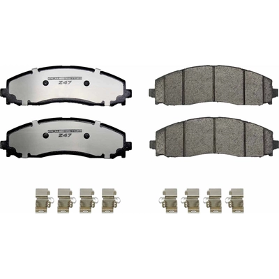 Rear Semi Metallic Pads by POWER STOP - Z47-2491 pa1