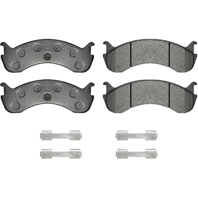 Rear Semi Metallic Pads by POWER STOP - Z47-786 pa2