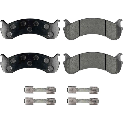 Rear Semi Metallic Pads by POWER STOP - Z47-786A pa1