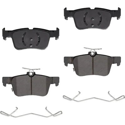 Rear Semi Metallic Pads by PROFUSION - PMD1833S pa1