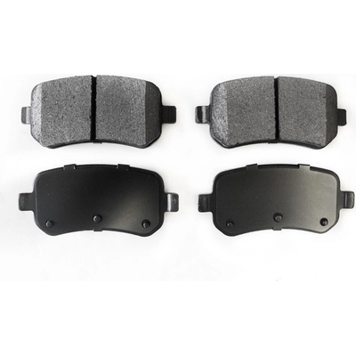 Rear Semi Metallic Pads by PROMAX - 11-1021 pa2