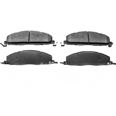 Rear Semi Metallic Pads by PROMAX - 11-1400 pa2