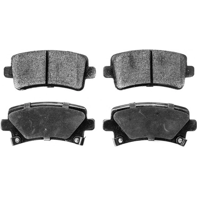 Rear Semi Metallic Pads by PROMAX - 11-1430 pa2