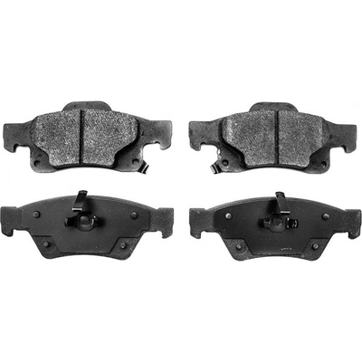 Rear Semi Metallic Pads by PROMAX - 11-1498 pa2