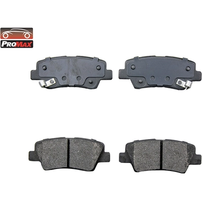 Rear Semi Metallic Pads by PROMAX - 11-1848 pa1