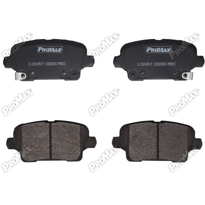 Rear Semi Metallic Pads by PROMAX - 11-2189 pa2