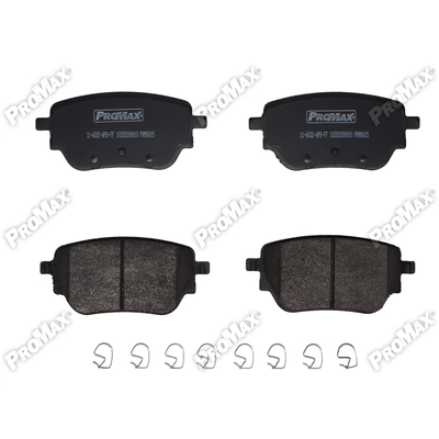 Rear Semi Metallic Pads by PROMAX - 11-2207 pa1