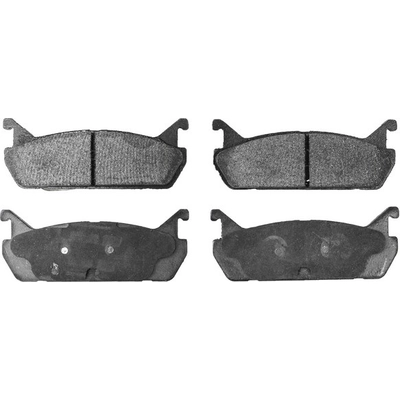 Rear Semi Metallic Pads by PROMAX - 11-458 pa2