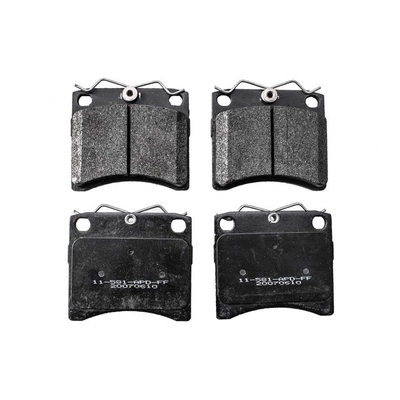 PROMAX - 11-581 - Rear & Front Disc Brake Pad Set pa1