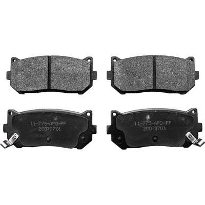 Rear Semi Metallic Pads by PROMAX - 11-775 pa2