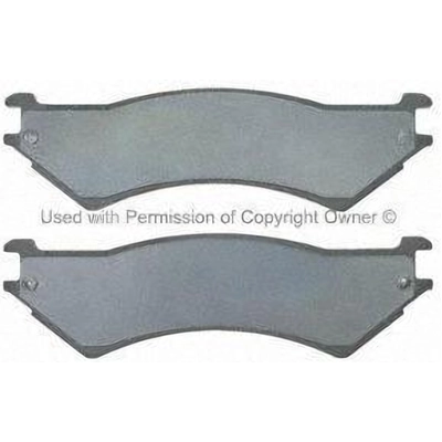 Rear Semi Metallic Pads by QUALITY-BUILT - 1000-0802M pa2