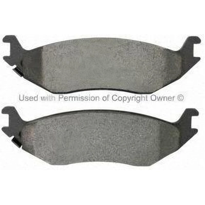 Rear Semi Metallic Pads by QUALITY-BUILT - 1000-0898M pa3