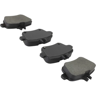 Rear Semi Metallic Pads by QUALITY-BUILT - 1000-1646AM pa1