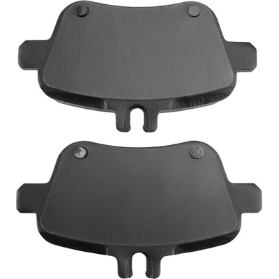 Rear Semi Metallic Pads by QUALITY-BUILT - 1000-1646AM pa2