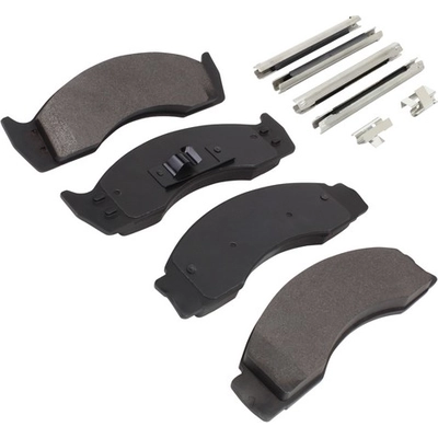 Rear Semi Metallic Pads by QUALITY-BUILT - 1001-0411M pa3