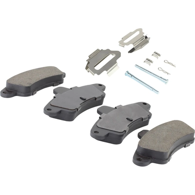 Rear Semi Metallic Pads by QUALITY-BUILT - 1001-0661M pa4