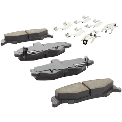 QUALITY-BUILT - 1001-0750M - Rear Disc Brake Pad Set pa1