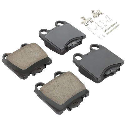 QUALITY-BUILT - 1001-0771M - Rear Disc Brake Pad Set pa1