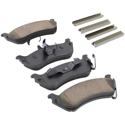 QUALITY-BUILT - 1001-0875M - Rear Disc Brake Pad Set pa1