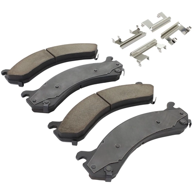 QUALITY-BUILT - 1001-0909M - Rear Disk Brake Pad Set pa1