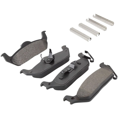 QUALITY-BUILT - 1001-1012M - Rear Disc Brake Pad Set pa1