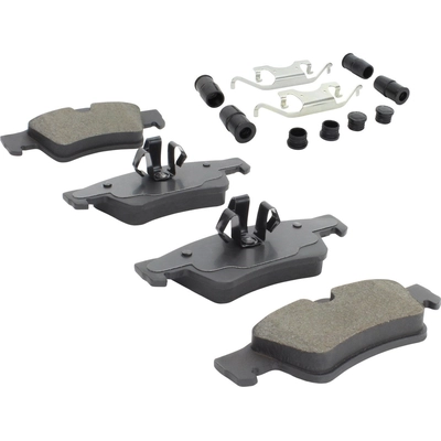Rear Semi Metallic Pads by QUALITY-BUILT - 1001-1122M pa2