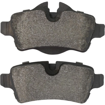 Rear Semi Metallic Pads by QUALITY-BUILT - 1001-1309M pa6