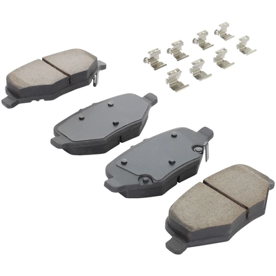 QUALITY-BUILT - 1001-1612M - Rear Disc Brake Pad Set pa2