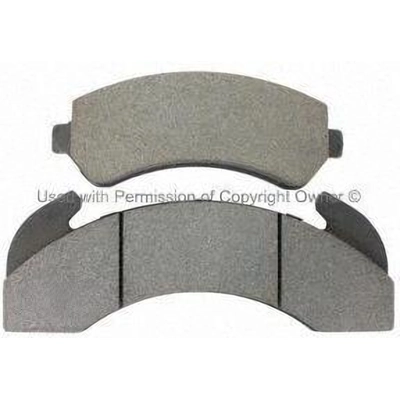 Rear Semi Metallic Pads by QUALITY-BUILT - 1002-0225M pa3