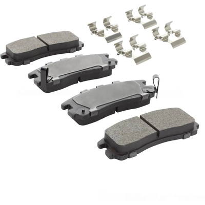 QUALITY-BUILT - 1002-0383M - Rear Disc Brake Pad Set pa1