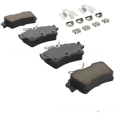 QUALITY-BUILT - 1002-0627M - Rear Disk Brake Pad Set pa4