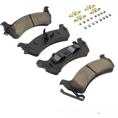 QUALITY-BUILT - 1002-0666M - Rear Disk Brake Pad Set pa4