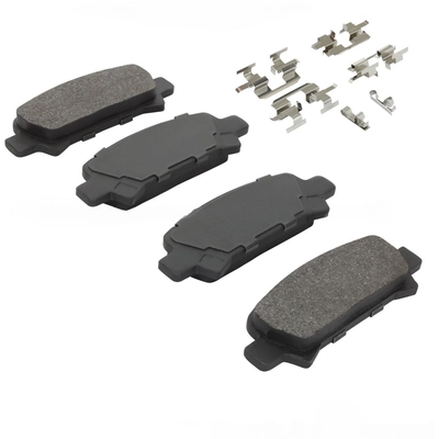 QUALITY-BUILT - 1002-0770M - Rear Disk Brake Pad Set pa3