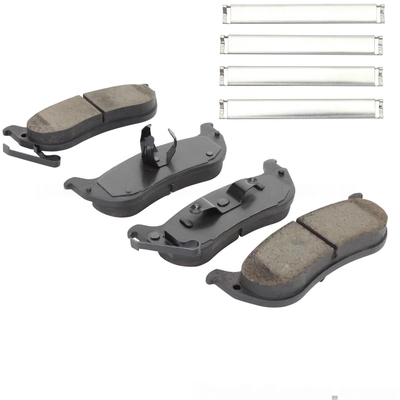 QUALITY-BUILT - 1002-0998M - Rear Disc Brake Pad Set pa1