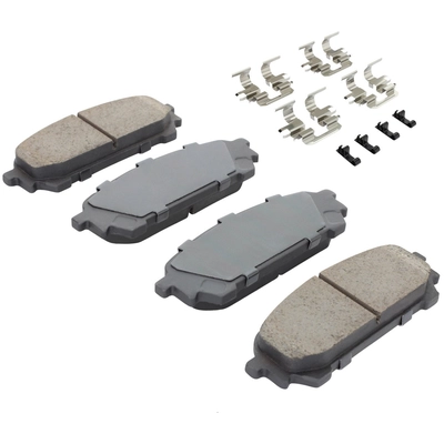 QUALITY-BUILT - 1002-1004M - Brake Pad Set pa1