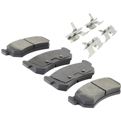 QUALITY-BUILT - 1002-1036M - Rear Disc Brake Pad Set pa1