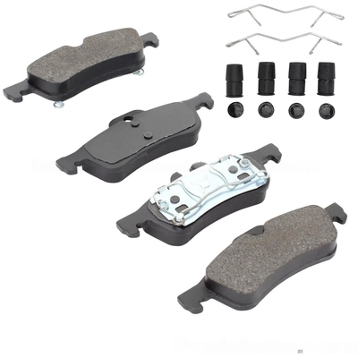 QUALITY-BUILT - 1002-1060M - Rear Disc Brake Pad Set pa1