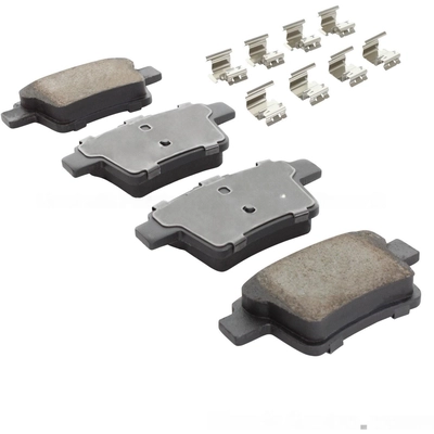 QUALITY-BUILT - 1002-1071M - Rear Disc Brake Pad Set pa1