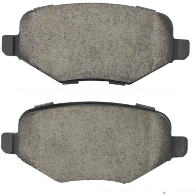 Rear Semi Metallic Pads by QUALITY-BUILT - 1002-1377M pa4